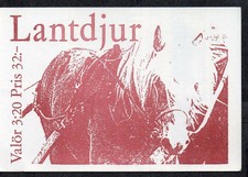 Sweden MNH 1994 Domestic Animals Complete Booklet