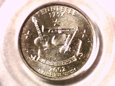 2002 P Washington State Quarter PCGS MS 67 Tennessee 90084571 - Image 1 of 3