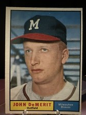 1961 Topps Baseball Complete Your Set, Pick From List