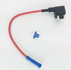 1PCS Micro ATM Fuse Adapter tap Dual Circuit Adapter Holder For Car Auto - Picture 1 of 6