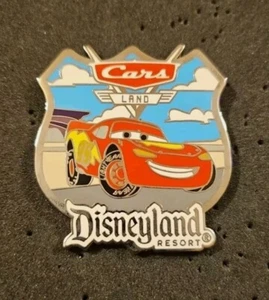 Cars Land Lightning McQueen Walt Disney Travel Company Disneyland Resort Pin - Picture 1 of 2