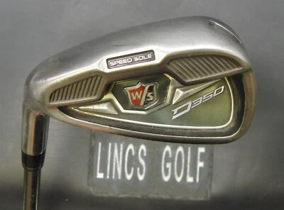 Left Handed Wilson Staff D350 7 Iron Senior Flex Graphite Shaft Golf Pride Grip - Image 1 of 4