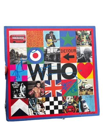 SIGNED  PETE TOWNSHEND ZAk STARKEY SIMON TOWNSHEND THE WHO WHO VINYL RARE Cover