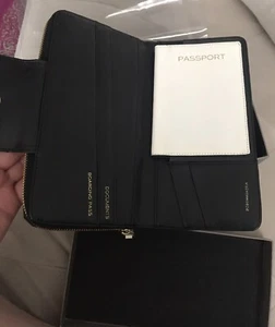 Bcbg Maxazria Leather Travel Wallet - Picture 1 of 10