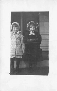 Postcard IA: RPPC Nieces of Zola Venard, Grandview, Iowa, Photo Posted 1916 - Picture 1 of 3