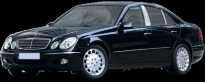 Tapicería de poste de pilar pulido QAA PP96061 6 piezas para sedán clase E 96-02 Foto 1 de 4