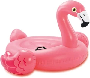 INTEX Pink Flamingo Inflatable Pool Float: Animal Toy 70" x 53" - Picture 1 of 3