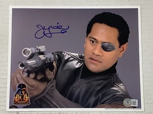 Jay Laga'ia als Captain Typho in Star Wars signed 8x10 Foto BAS Beckett Holo - Bild 1 von 2