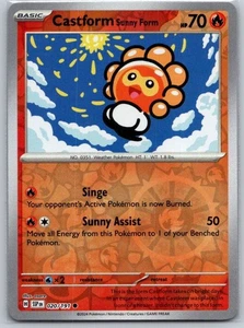 Castform Sunny Form - 020/191 Reverse Holo SV08: Surging Sparks NM - Picture 1 of 2