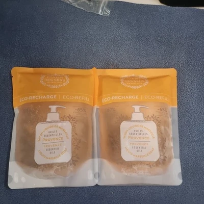 Panier Des Sens Marseille Liquid Soap Refill Provence Energizing 500 x2 - Image 1 of 4