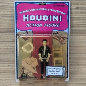 2005 Houdini Actionfigur Accoutrements brandneu versiegelt in Verpackung - Bild 1 von 12