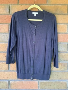 Leichte Strickjacke aus Pimabaumwolle von 1901 | Nordstrom | Navy | Damen Größe XL - Bild 1 von 13