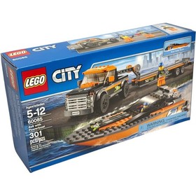 LEGO CITY: 4x4 with Powerboat (60085)