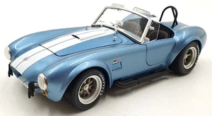 Kyosho 1/18 Scale Diecast 08048SBL - Shelby Cobra 427 S/C - Sapphire Blue/White - Picture 1 of 5