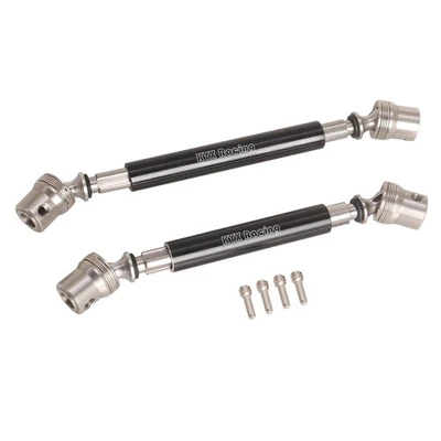 KYX Stainless Steel Front Rear Driveshaft Upgrades for Axial AXP8 Gilamon 2.2 - Image 1 of 4