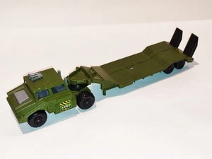 1974 DIECAST MATCHBOX BATTLE KINGS K-106 TANK TRASNPORTER TRUCK GREAT CONDITION - Picture 1 of 8