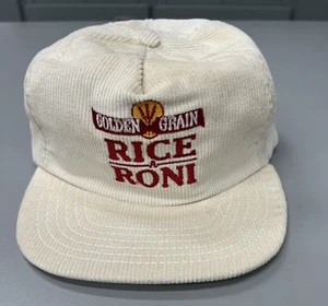 Sombrero vintage Rice A Toni grano dorado crema pana - Imagen 1 de 8