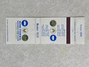 T533 Vintage Matchbook Cover Home Federal Savings and Loan Rockford Illinois IL - Picture 1 of 2
