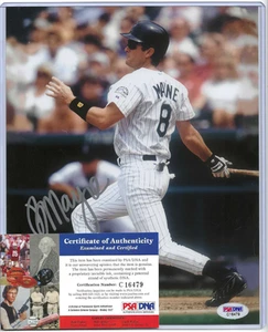 Rockies ~ Brent Mayne ~ signiertes 8 x 10 Baseball Foto (PSA/DNA COA) Dodgers Royals - Bild 1 von 5