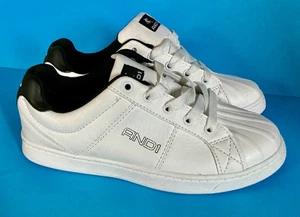 ANDI BOYS ATHLETIC SUMMER WJITE SNEAKER SIZE 3 - Picture 1 of 7