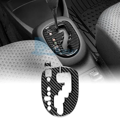 Console Gear Shift Panel Cover Trim Real Carbon Fiber For Toyota Yaris 2006-2011 - image 1 of 4