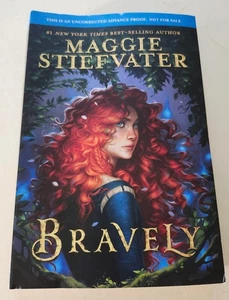 2022 Disney Bravely uncorrected proof Maggie Stiefvater Disney Pixar - Picture 1 of 10