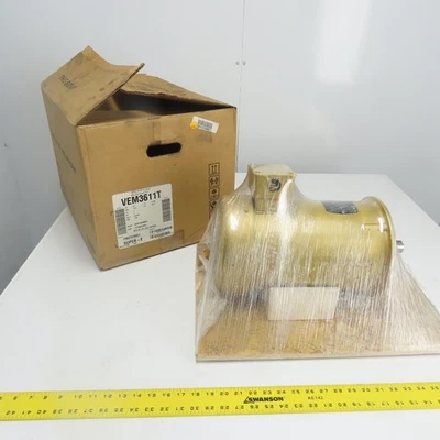 Baldor VEM3611T 3HP AC Electric Motor 3Ph 230/460V 1760RPM 182TC Frame NEW - Image 1 of 4