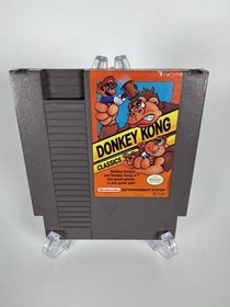 Donkey Kong Classics ( Nintendo NES, 1988) Authentic Cart & Tested W/ Sleeve 