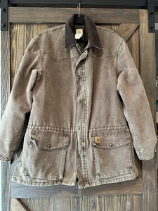 Vintage Men’s Carhartt Blanket Jacket -  Size Large Regular - Picture 1 of 5
