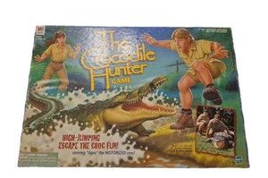 VINTAGE The Crocodile Hunter Game COMPLETE Milton Bradley 1999 Steve Irwin - Picture 1 of 6