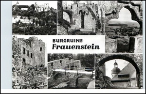 FRAUENSTEIN Kr. Brand-Erbisdorf Burgruine AK DDR - Picture 1 of 1
