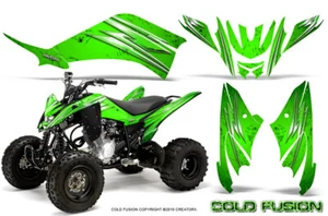 KIT DE GRÁFICOS YAMAHA RAPTOR 125 CALCOMANÍAS CREATORX PEGATINAS VERDE FUSIÓN FRÍA - Imagen 1 de 1