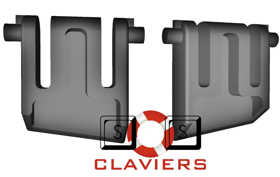 Corsair K70 RGB Rapidfire Keyboard Spare Replacement Leg Stand Feet Foot Set - Image 1 of 2