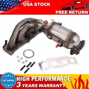 Front Catalytic Converter For Toyota Camry Solara 2.4L 2002 2003 2004 2005 2006 - Picture 1 of 20