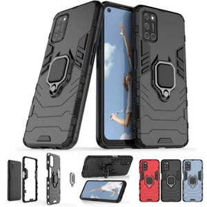 For Oppo A17 A57S A76 A96 A74 A77 Rotating Ring Holder Kickstand Magnetic Case - Picture 1 of 16