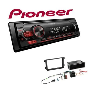 Pioneer 1-DIN Autoradio USB AUX Android Set für Volkswagen VW T5 Transporter - Bild 1 von 5