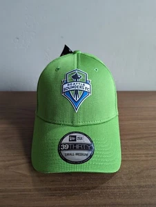 New Era 39 Thirty Seattle Sounders Mens Size Small/Medium Cap Hat Green - Picture 1 of 10