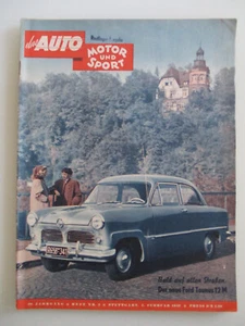 Das Auto Motor und Sport Heft Nr. 3 Februar 1952 Brüsseler Automobilsalon - Picture 1 of 6