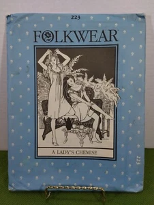 folkwear motivo cucito #223 Camicia da donna costume pigiama donna - Foto 1 di 3