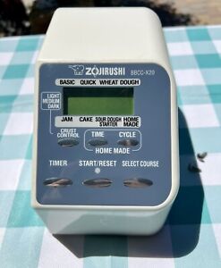 Zojirushi BBCC-X20 Bread Machine OEM Power On Off Panel Timer Replacement Part
