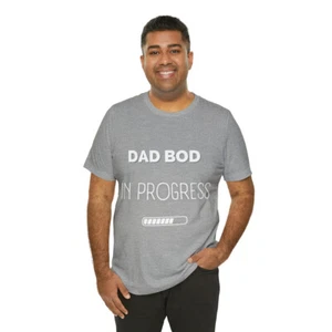 Dad Bod in Progress Jersey Short Sleeve Tee - Picture 1 of 73
