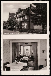 Winterberg Haus Nuhnetal Pension Schank Germany Postcard - Picture 1 of 2