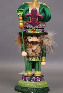 Kurt Adler Kurt S. Adler 12-Inch Hollywood Mardi Gras Nutcracker Multi - Picture 1 of 5