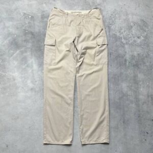 Vintage 1999 Helmut Lang Cargo Pants Beige Size 50