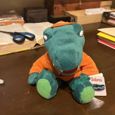 Florida Gators team 9” mascot plush land Beanie Baby Cover