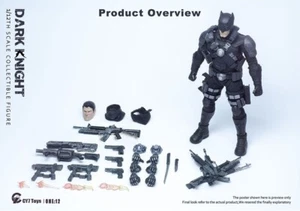 CY7 Toys 1/12 Dark Knight 6" Sammlerstück männliche Actionfigur Modellspielzeug - Bild 1 von 7