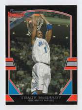 TRACY McGRADY 2003-04 Bowman Signature #1 Orlando Magic HOF
