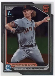 2024 Bowman #BCP-96 Carson Whisenhunt Chrome Prospects - Picture 1 of 2