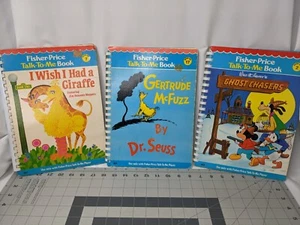 Fisher Price Talk To Me Book Muppets Ghost Chasers Dr Seuss - Picture 1 of 11
