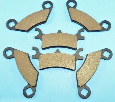 Pastilhas de freio para Polaris Trail Blazer 250 1900-1998 2005-2006 freios dianteiros traseiros - Imagem 1 de 2